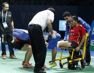 BWF DD WSSF 2014 – Day 1 Session 2: Two Indonesian Pairs Out