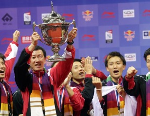 Defending Champions Japan Seeded 5th for Thomas Cup