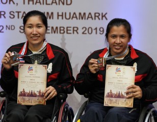 Double Gold for Wetwithan – Thai Para-Badminton Int’l: Finals