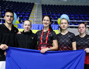 Ukraine’s Youngsters Continue to Nurse Badminton Dreams
