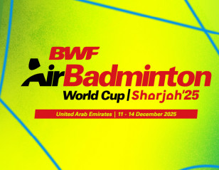 Sharjah to Host Inaugural BWF AirBadminton World Cup 2025