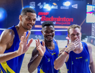 Brazil, China Claim Triples Gold